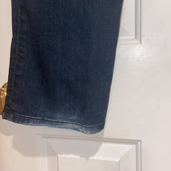 Seven7 straight indigo Jeans size 10 great shape - Picture 5 of 8